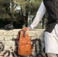 Men's Crossbody Messenger Bag in Brown Black Coffee PU Leather | 9.7-Inch for Business & Travel | Cross Bag, Shoulder Bag, Backside Bag, Shoulder Strap Bag, Rider Bag. 
