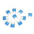 10 x ATC mini blade fuse for automotive fuse flat 15 A blue.