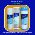 03 Pcs Set 01 Pcs Sediment Filter PP 01 Pcs Net Carbon And 1 Pcs Box carbon.