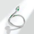 Slytherin magic snake rings on fingertips women fashion personality niche joint opening snake rings wholesale. 