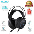Rapoo VH310 USB 7.1 Virtual Surround Channel Gaming Headset with Microphone Noise Cancellation.