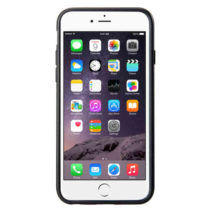 For%20iPhone%206%20Plus%20/%206s%20Plus%20Premium%20Silicone%20Matte%20Soft%20Phone%20Case%20-%20Black%20-%20Image%202