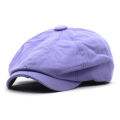 【Buried Buzie】Solid Cotton Newsboy Caps Men Flat Peaked Cap Women Painter Beret Hats 30. 