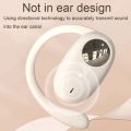 JS511 OWS Ear-mounted Dual-mic Call Noise Reduction LED Digital Display Bluetooth Earphones.
