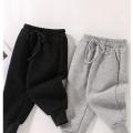 Girls' Fleece-Lined Trousers Autumn and Winter Clothing2022New Children's Single-Layer Fleece-Lined All-Matching Babies' Trousers Outerwear Sweatpants Fashion【10Month25Day After】. 