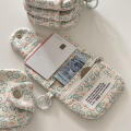Cute Student Coin Purse Card Simplicity Floral Korean Fashion Wallet Card Holder for Girls Portable Cute Small Storage Bag. 
