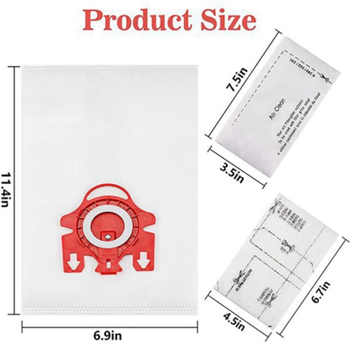 ARELENE%206Pack%20Replacement%20FJM%203D%20Efficiency%20Dust%20Bag%20for%20Miele%20S200,S300,S600,S4%20S6%20Compact%20C2%20C1%20Series%20Canister%20Vacuum%20Cleaner%20-%20Image%204