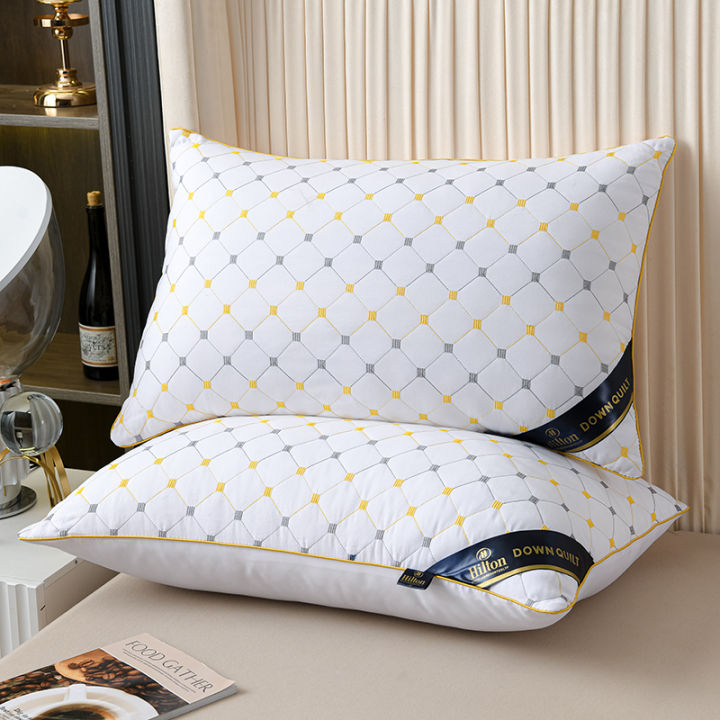 Grade%20Hotel%20High-End%20Pillow%20Cervical%20Support%20Improve%20Sleeping%20Home%20Pillow%20Insert%20One-Pair%20Package%20Single%20Student%20Dormitory%20-%20Image%203