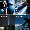 USB quad-core strong light super bright long-range LED searchlight. 