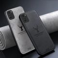 For Xiaomi Redmi Note 10 Pro Max 10S case Luxury Deer Matte Cloth Silicone Protection Phone Cover RedmiNote10ProMax Coque.