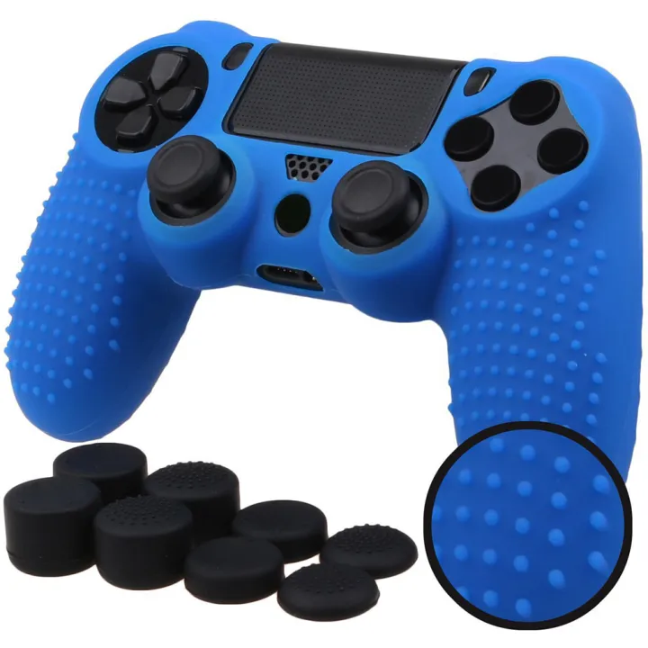 Silicone%20Case%20Cover%20Thumb%20Grip%20Caps%20for%20PS4/PS4%20Slim/Pro%20Game%20Controller%20-%20Image%202