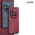 Vantime for Realme 12 Pro / 12 Pro+ Plus 5G Case Soft Pure Leather Slim Matte Back Cover. 