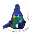 MOCCASINA Cute Breathable Travel Baby Harness Purse Pocket Running Bags Bum Bag Cross-body Dinosaur Chest Bag Children's Messenger Bag Outdoor Backpack Outdoor Travel Backpack. 