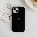 For Apple Iphone 15 / Iphone 15 Plus / Iphone 15 Pro / Iphone 15 Pro Max Luxury Silicone Protect Back Cover Soft Case - Camera (Maroon Black White & Grey Colour). 