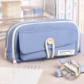【Clearance】 Pencil Case Large Capacity Pencil Pouch Handheld Pen Bag Cosmetic Portable Gift For Office School Teen Girl Boy Men Women Adult Cherry Super Store. 
