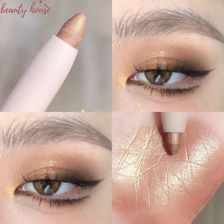 SWEETMINT%20Pearlescent%20Eye%20Makeup%20Cosmetics%20/%20Waterproof%20Long-Lasting%20High-gloss%20Pen%20/%20Diamond%20Glitter%20Matte%20Eyeshadow%20Liner%20Pencil%20/%20Brightening%20Silkworm%20Highlighter%20Eyeliner%20-%20Image%202