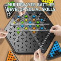 Chain Triangle Chess Splendor Duel Board Game Strategy Game for Kids and Adults Fun Family Game Logic Chess Track Tables Game.