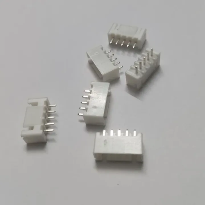 5Pcs-%205Pin%20WHITE%20MALE%20HEADER%20Female%20Housing%20JST%20XH%20Male%20Header%205%20Pin%202.54mm%20Pitch%20Male%20Connector%20For%20Electronics%20Projects%20PCB%20Mount%20Circuit%20Breadboard%20Friendly%20DIY%20Cables%20-%20Image%203