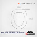 Standard Quality High Commode Seat Cover with Fittings for RAK KARLA Models and Others. 