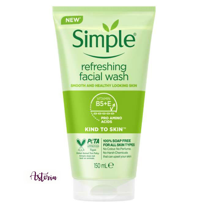 Simple Refreshing Facial Wash For Oily Skin - 150ml