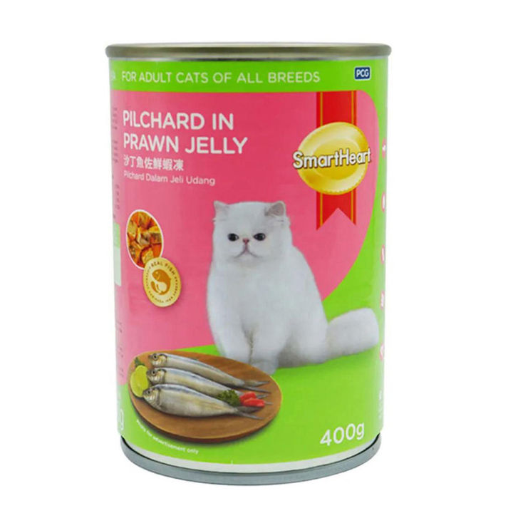 SmartHeart Pilchard In Prawn Jelly Cat Food- 400gm
