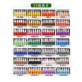 Oil Pastel Monochrome Package White Pastel 12pcs 1 box Oil watercolor crayons. 