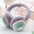 【Top-rated】 Winter Ear Muffs Cute Cartoon Fruit Girls Fold Burger Shape Headphone Earmuffs Soft Warmer Earlap. 