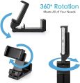 Portable Phone Holder Travel Airplane Train Bus Seat Foldable Support for Iphone 14 13 Samsung Xiaomi Rotatable Phone Stand.