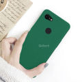 Quiberk for Google Pixel 3 XL Shockproof Anti-Slip Soft TPU Sandstone Matte Back Case Cover. 