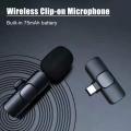 K8 Wireless Microphone (Type c) - Microphone.