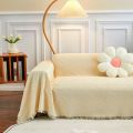 Sofa Blanket Cover ClothinsCream Color Sofa Towel Full Covered Cover Towel All-Inclusive Sofa Cover Sofa Cushion.