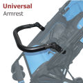 Stroller Bumper Bar Universal Armrest Stroller Accessories Adjustable Handlebar Leather Fit YOYO/YOYA/Cybex 98% Baby Pushchair.