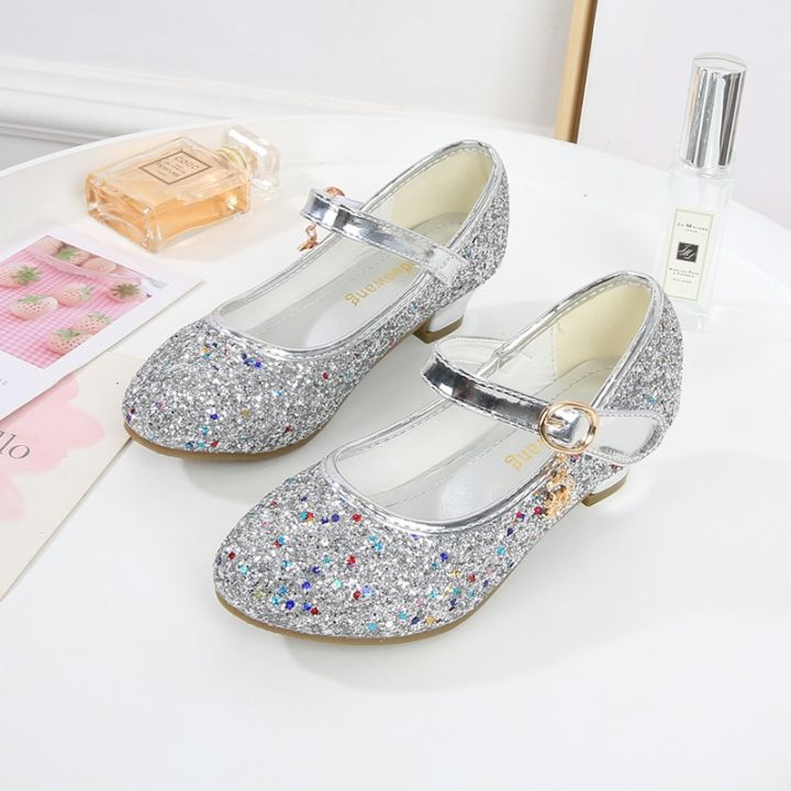 ULKNN%20Girls%20Purple%20High%20Heels%20For%20Kids%20Princess%20RED%20Leather%20Shoe%20Footwear%20Children's%20Party%20Wedding%20Shoes%20Round%20Toe%201-3CM%20-%20Image%203