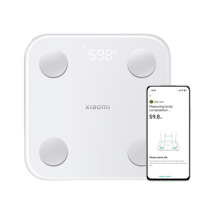 Xiiaomi MIJIA S400 Body Fat Scale Bluetooth 5.0 LED Display 150kg Smart Home Body Composition Testing Scale Work with Mi Home APP