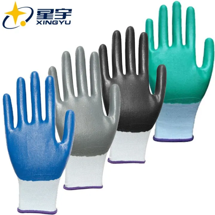 Xingyu%20N518%20coated%20with%20adhesive%20gloves%20for%20labor%20protection,%20wear%20resistance,%20work%20on%20construction%20sites,%20anti%20slip,%20breathable%20rubber,%20cut%20resistant%20nylon%20nitrile%20-%20Image%205