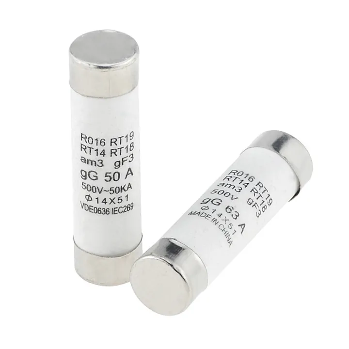 5PCS%20Long%20Cover%2014X51%20Ceramic%20Fuse%2032A%2040A%2050A%2063A%20Fusible%20Enlace%20RT18%20R016%2014*51%20Fuse%20Core%20-%20Image%204