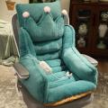 Heating Cushion Office Long-Sitting Waist Support Cushion Backrest Integrated Electric Heating Cushion Chair Waist Pad Chair Cushion.