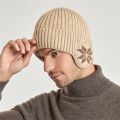 【Clearance Markdowns】 Fashion Soft Plush Knitted Hat Thickened Windproof Plain Hats Ski Beanie Hat Men Women.