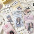 MINKYS Kawaii 10pcs 3 inch Kpop Photocard Holder Photo Card Collection Bag DIY Photo Bag School Stationery.