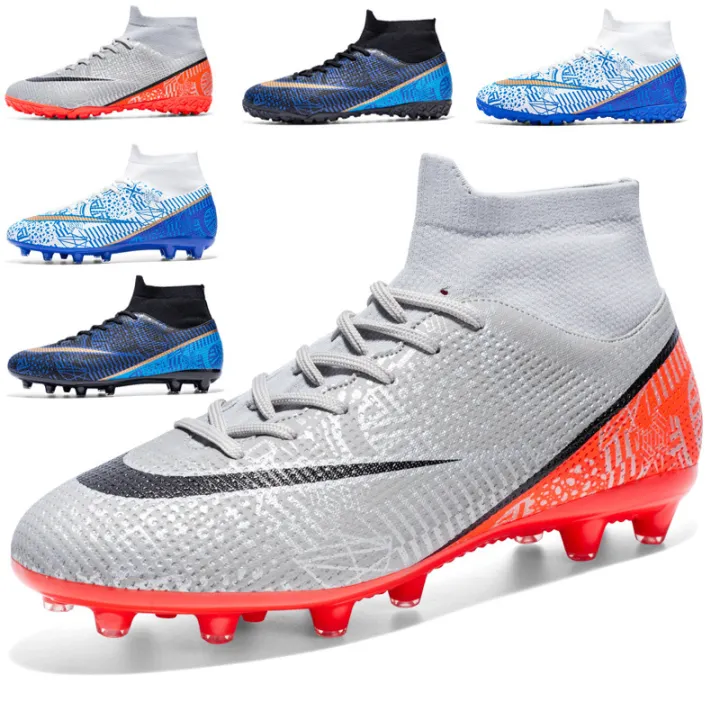 High-Top%20Soccer%20Shoes%20Boys%20and%20Girls%20Broken%20Nail%20Artificial%20Lawn%20Spike%20Student%20Competition%20Training%20Football%20Shoes%20-%20Image%203