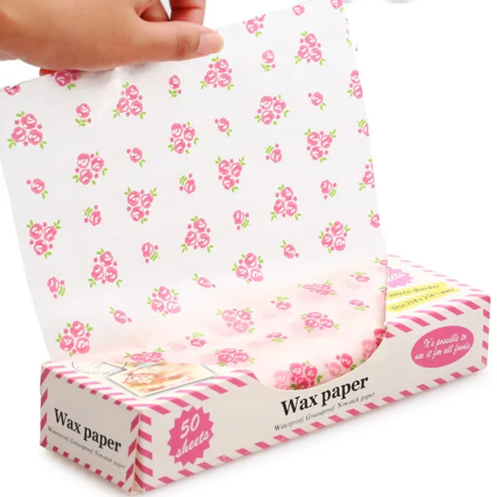 Bread%20Sandwich%20Oil%20Proof%20Wrapping%20Paper%20Waterproof%20Burger%20Fries%20Food%20Wrapping%20Kitchen%20Baking%20Accessories%20Cake%20Anti-stick%20Paper%20-%20Image%203