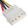 15 Pin Female SATA ATA HDD Hardrive to 4 PIN IDE MOLEX Power Adapter Cable. 