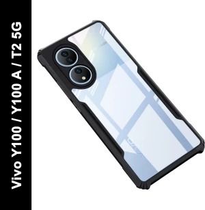 Rm For Vivo T2 5G / Y100 5G Xundd Case Shockproof Mobile Back Cover Clear Case Hybrid Transparent Hard Cover Casing - Phone Back Cover Case