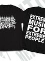 MEN'S COTTON T-SHIRT EXTREME MUSIC.
