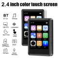 Bluetooth-compatible 5.0 Mp3 Player Full Touch Screen Portable Sports Music Player Fm Radio Recorder. 