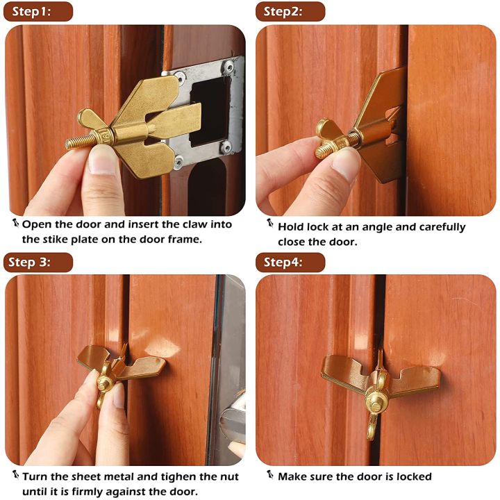 ZOROOM%20Portable%20Door%20Lock%20Home%20Security%20Door%20Locker%20Travel%20Lockdown%20Locks%20Solid%20Heavy%20Duty%20Locks%20Door%20Lock%20for%20Traveling%20Home%20-%20Image%202