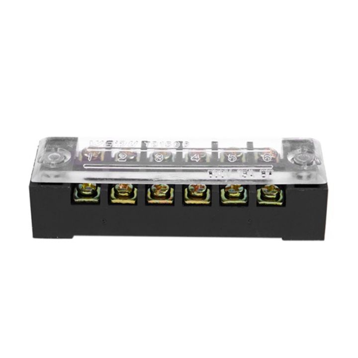 Terminal%20Block%20With%20Cover%20Connector%20TB-2506%20600V%2025A%206-Pole%20Double%20Row%20Screw%20Fixed%20Barrier%20Wire%20Crimp%206%20Position%20Panel%20Mount%20-%20Image%207
