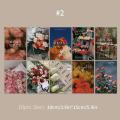 【Lowest Prices Online】 Decorative Wall Sticker Poster 10pcs Wall Card Aesthetics Home Decoration Photography Background Bedroom Living Room Home Decoration. 
