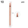 Pure Copper Welding Tool 30/40/60W External Heat Soldering Iron Tip Solder Iron Head Replacement. 