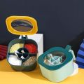 4in1Plastic Seasoning Storage Containers Flip  Food Moisture-proof  Storage Boxes For Cereal, Beans, Sugar, Snacks  Kitchen Pantry Organizer Containers. 
